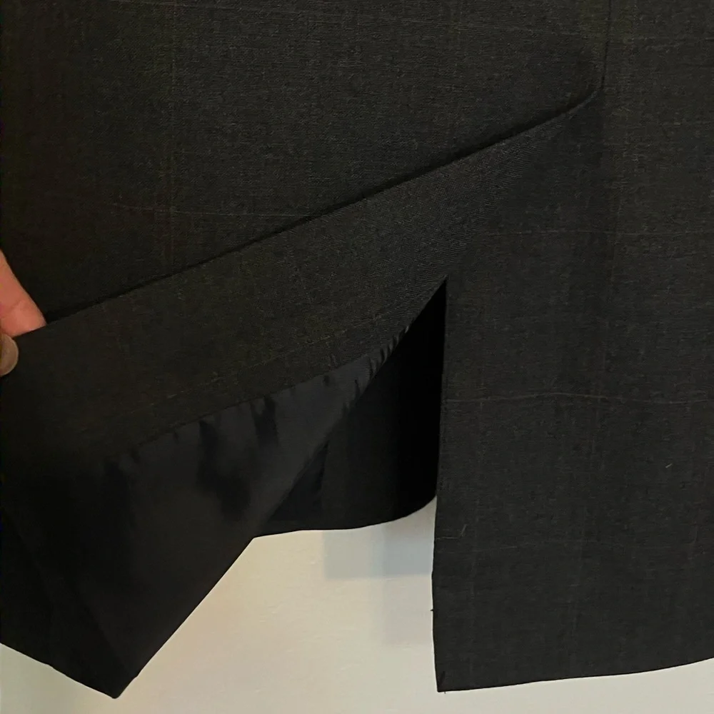 Wool blend Men’s suit jacket by Smiths Ernesto Bellini 42 x 36 charcoal